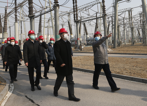毛偉明到國網(wǎng)冀北電力調(diào)研指導疫情防控、慰問一線干部員工