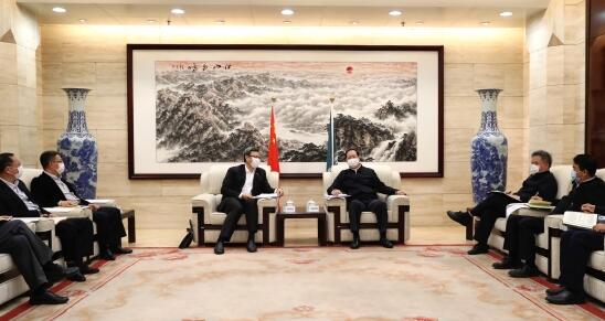 錢智民拜會(huì)國(guó)家電網(wǎng)黨組書記、董事長(zhǎng)毛偉明