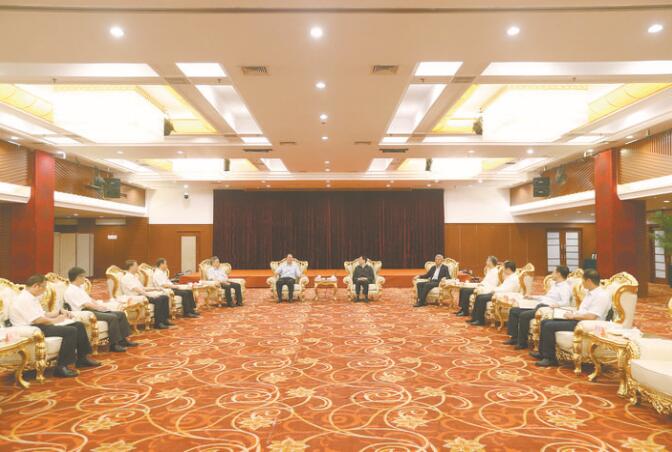 河南省委書記王國生、省長尹弘會見國家電網(wǎng)董事長、黨組書記毛偉明