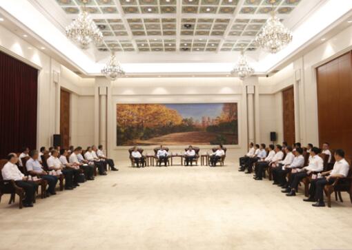 國家電網董事長、黨組書記毛偉明拜會吉林省委書記巴音朝魯、省長景俊海