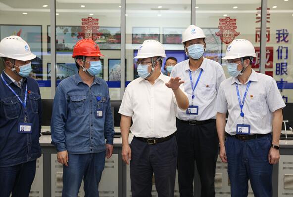 華電集團(tuán)公司董事、總經(jīng)理、黨組副書(shū)記葉向東到江蘇區(qū)域企業(yè)調(diào)研