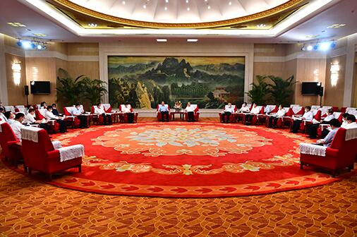 國(guó)家電網(wǎng)董事長(zhǎng)、黨組書(shū)記毛偉明拜會(huì)中央政治局委員、天津市委書(shū)記李鴻忠及市長(zhǎng)張國(guó)清