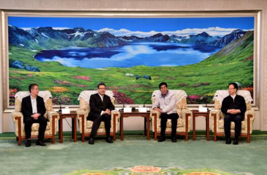 錢(qián)智民拜會(huì)吉林省委書(shū)記巴音朝魯、省長(zhǎng)景俊海并調(diào)研吉電股份