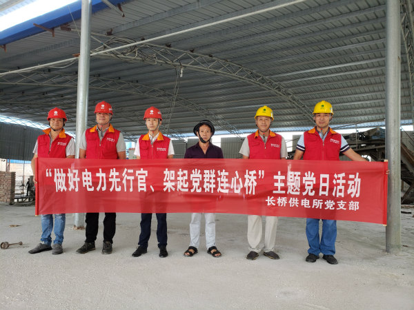 國網(wǎng)廣昌縣供電公司：開展“做好電力先行官、架起黨群連心橋”主題黨日活動