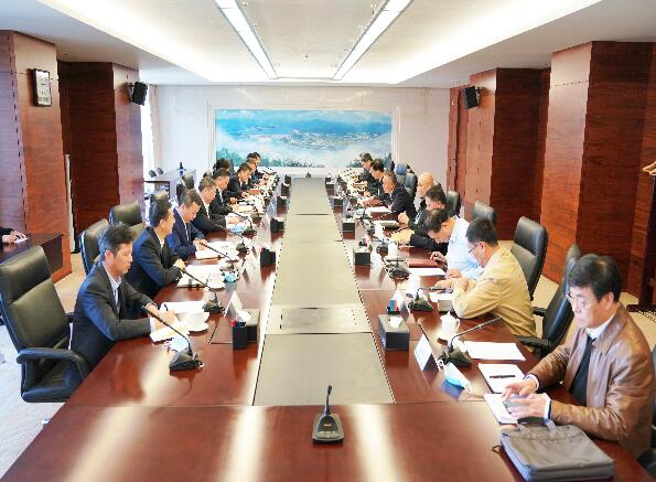 中國能建黨委書記、董事長宋海良拜會三峽集團(tuán)董事長雷鳴山