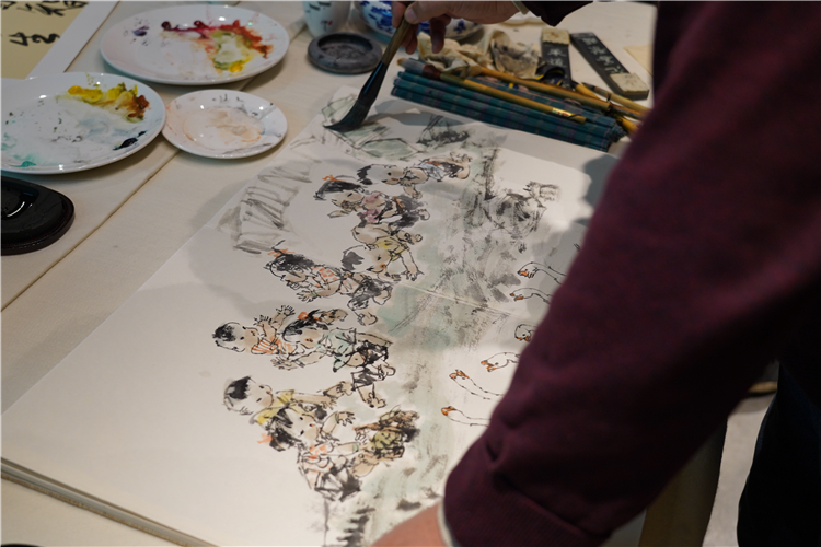 硯墨書香滿象山——國網(wǎng)象山縣供電公司開展“訪勞?！に臀幕眲?chuàng)新實(shí)踐活動(dòng)