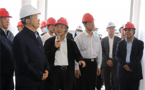 國家能源局局長章建華到晉江儲能電站調(diào)研