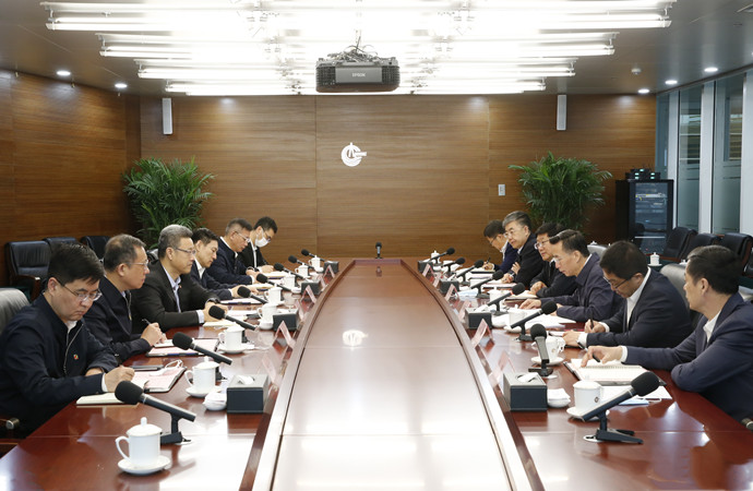 錢智民拜會中國海油董事長、黨組書記汪東進(jìn)