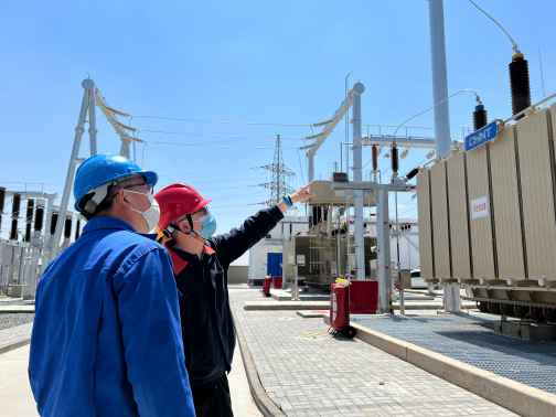 送電了！北疆達(dá)茂最大的農(nóng)業(yè)集中地新建的烏克110千伏變電站正式啟動(dòng)投運(yùn)