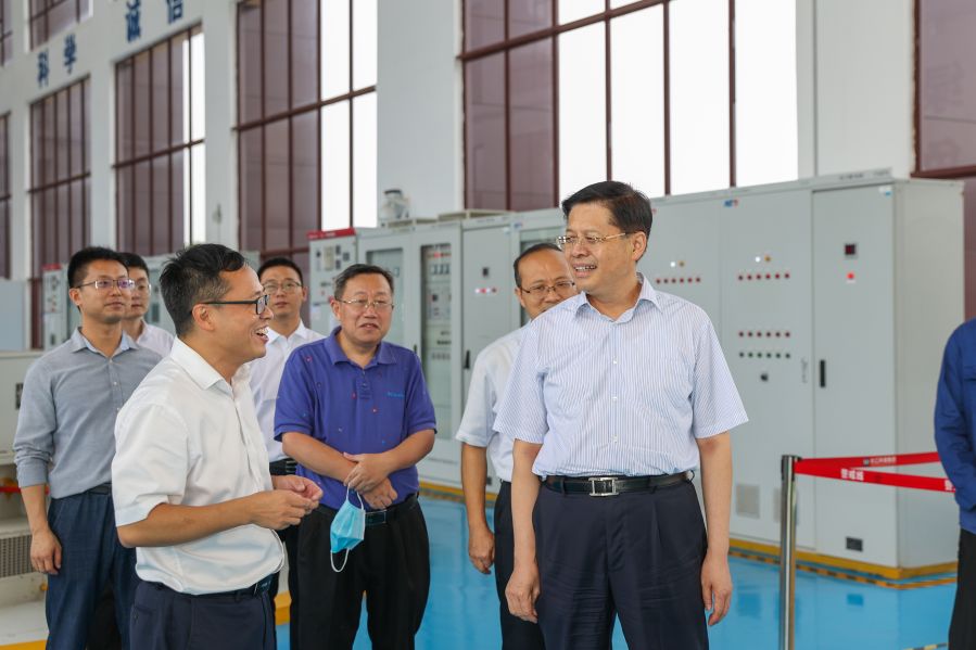 韓君赴江西九江、安徽蕪湖調研三峽集團長江大保護工作