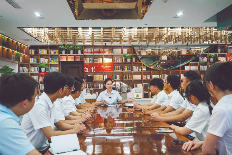 江蘇徐州供電公司:讀書分享話發(fā)展 踔厲奮發(fā)迎盛會