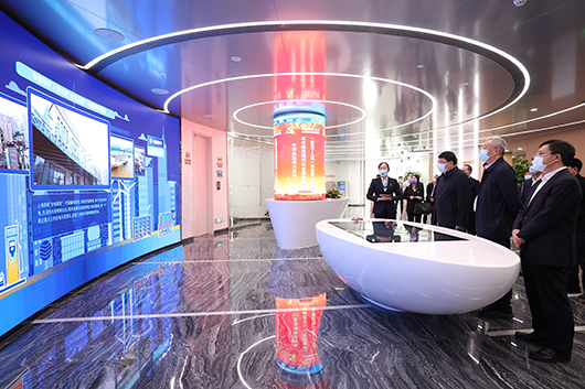 張智剛赴國(guó)網(wǎng)華東分部、上海電力調(diào)研