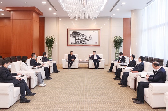 華能集團黨組書記、董事長溫樞剛會見中電聯(lián)常務副理事長楊昆