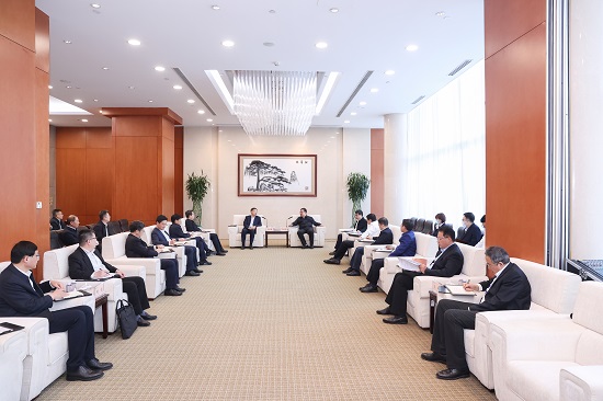 華能集團(tuán)有限公司總經(jīng)理、黨組副書記鄧建玲會(huì)見淄博市委書記馬曉磊