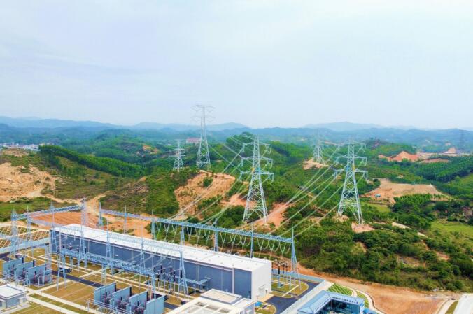 廣東揭陽(yáng)臚崗至禎州開斷接入盤龍變500千伏線路工程投運(yùn)