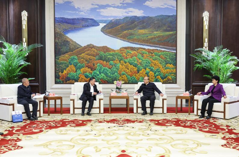 中國能建黨委書記、董事長宋海良拜會黑龍江省委書記許勤、省長梁惠玲