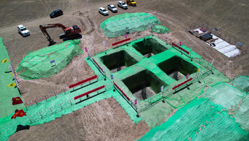 國家電投白音華電廠500千伏送出工程開工建設