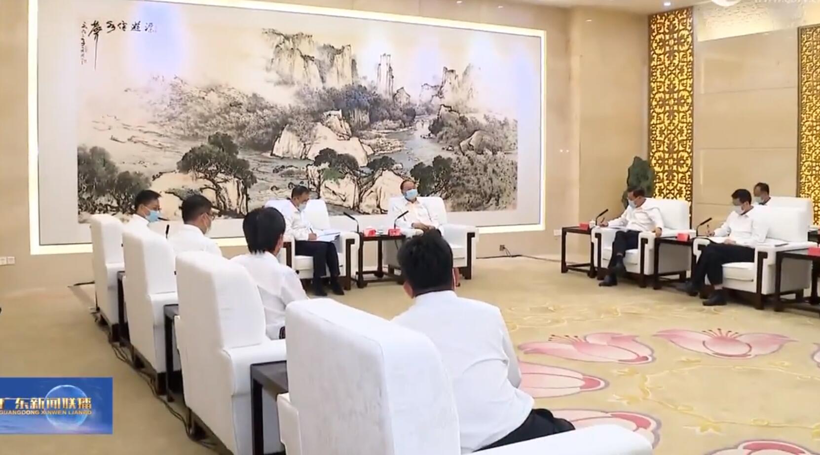 大唐集團(tuán)黨組書記、董事長鄒磊拜會廣東省委書記黃坤明、省長王偉中