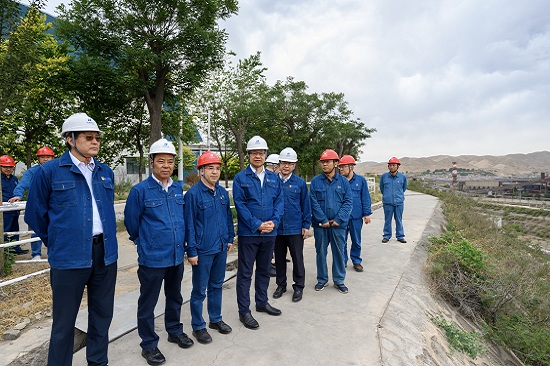 華能集團總經(jīng)理、黨組副書記鄧建玲到蘭州熱電公司調(diào)研