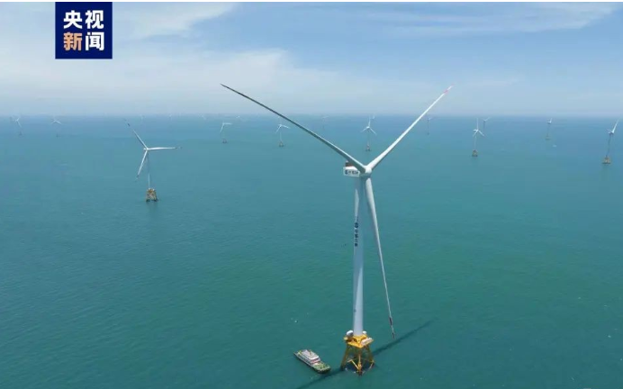 全球首臺16兆瓦超大容量海上風電機組并網(wǎng)發(fā)電！