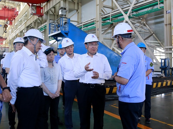 國(guó)資委黨委書記、主任張玉卓到哈電集團(tuán)調(diào)研強(qiáng)調(diào)