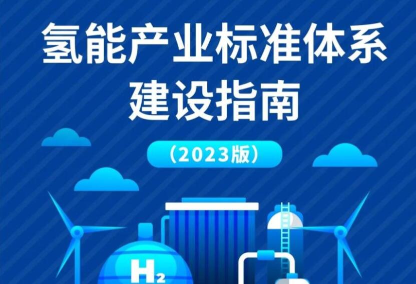 國家標準委等六部門聯(lián)合印發(fā)《氫能產(chǎn)業(yè)標準體系建設(shè)指南(2023版)》