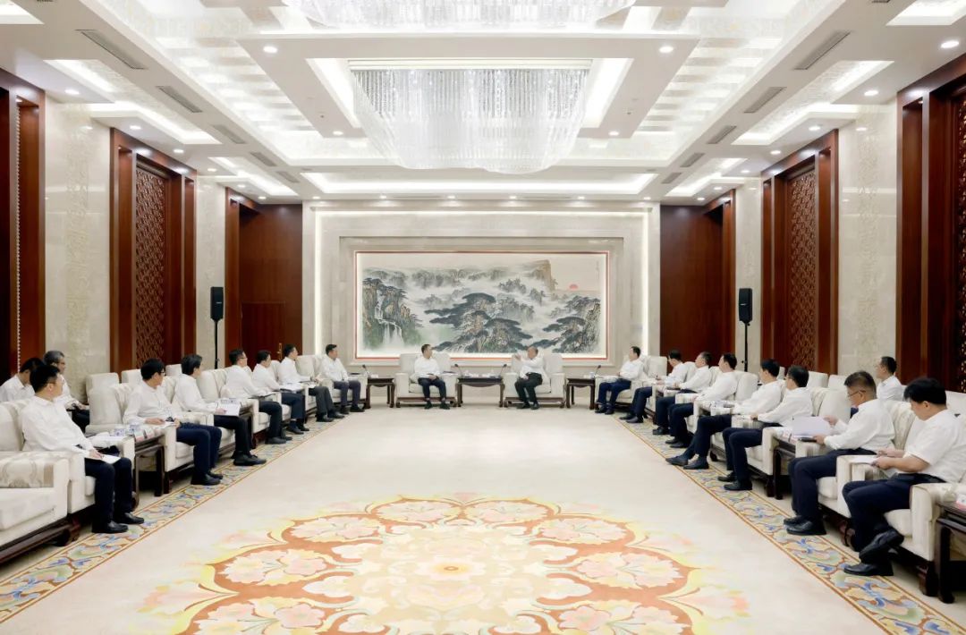 大唐集團(tuán)鄒磊、劉明勝拜會(huì)山東省委書記林武、省長(zhǎng)周乃翔