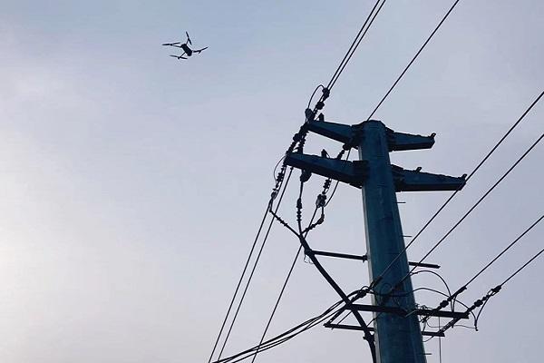 國網(wǎng)泰安供電公司開展無人機飛巡測溫，助力冬季供電安全