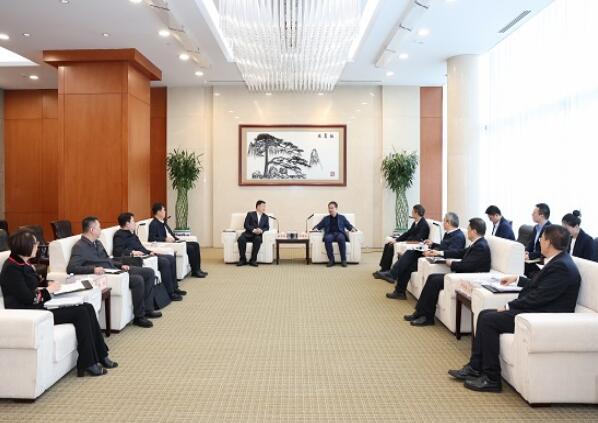 鄧建玲會(huì)見營口市市長(zhǎng)姚華明