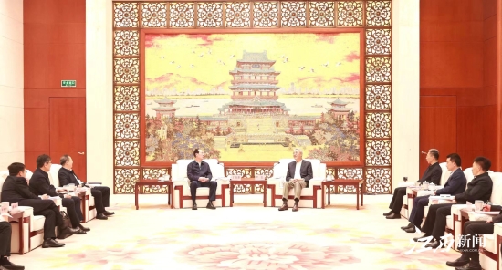 中國(guó)電建黨委書記、董事長(zhǎng)丁焰章拜會(huì)江西省委書記尹弘