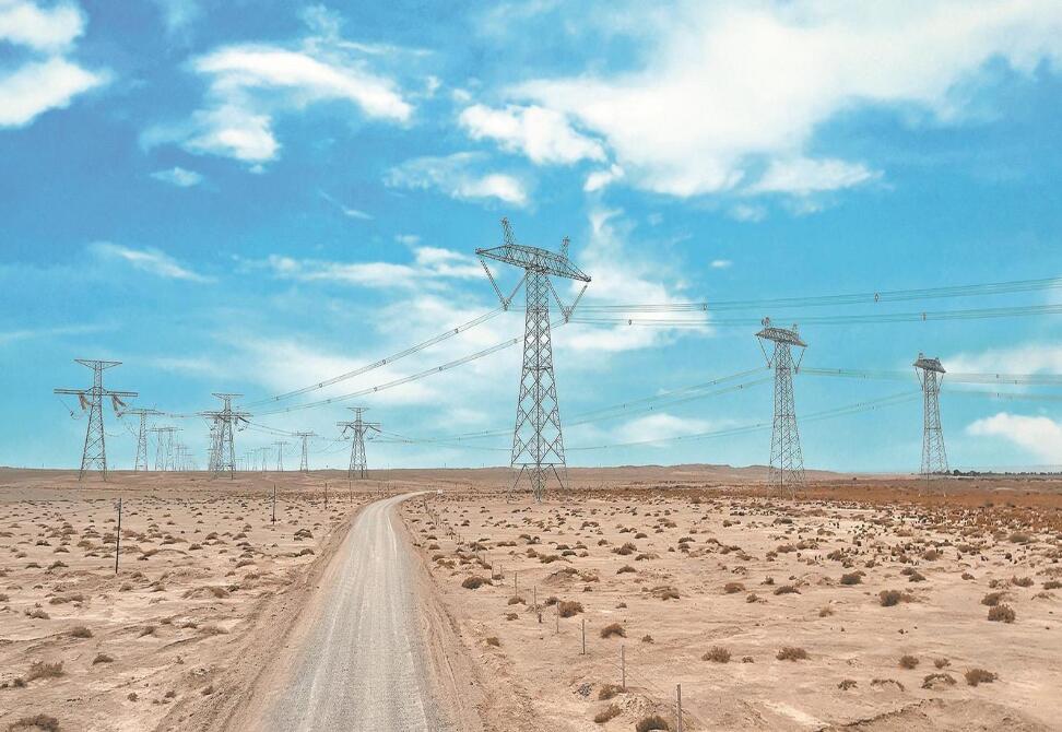 國(guó)網(wǎng)甘肅電力馭風(fēng)追光，隴上綠電送遠(yuǎn)方