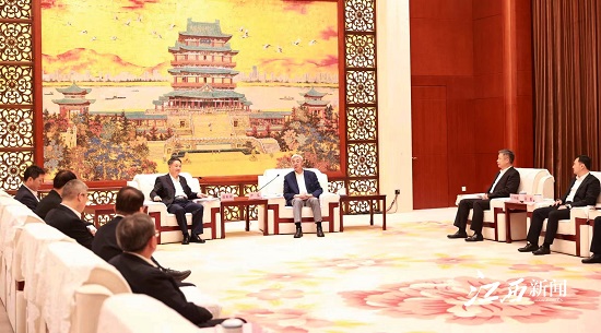 華能集團黨組書記、董事長溫樞剛拜會江西省委書記尹弘