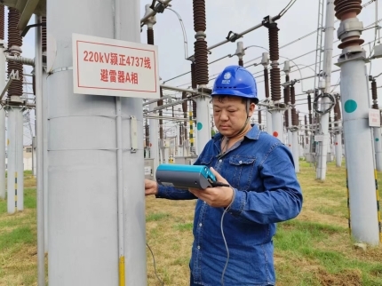 監(jiān)督檢查隱患電桿，全力保障電力安全