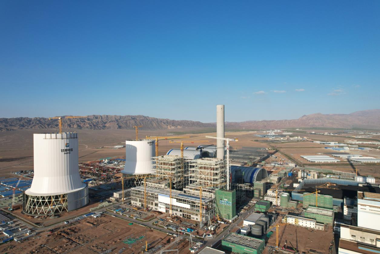 甘肅電投張掖百萬電廠3、4號(hào)機(jī)組DCS一次受電成功