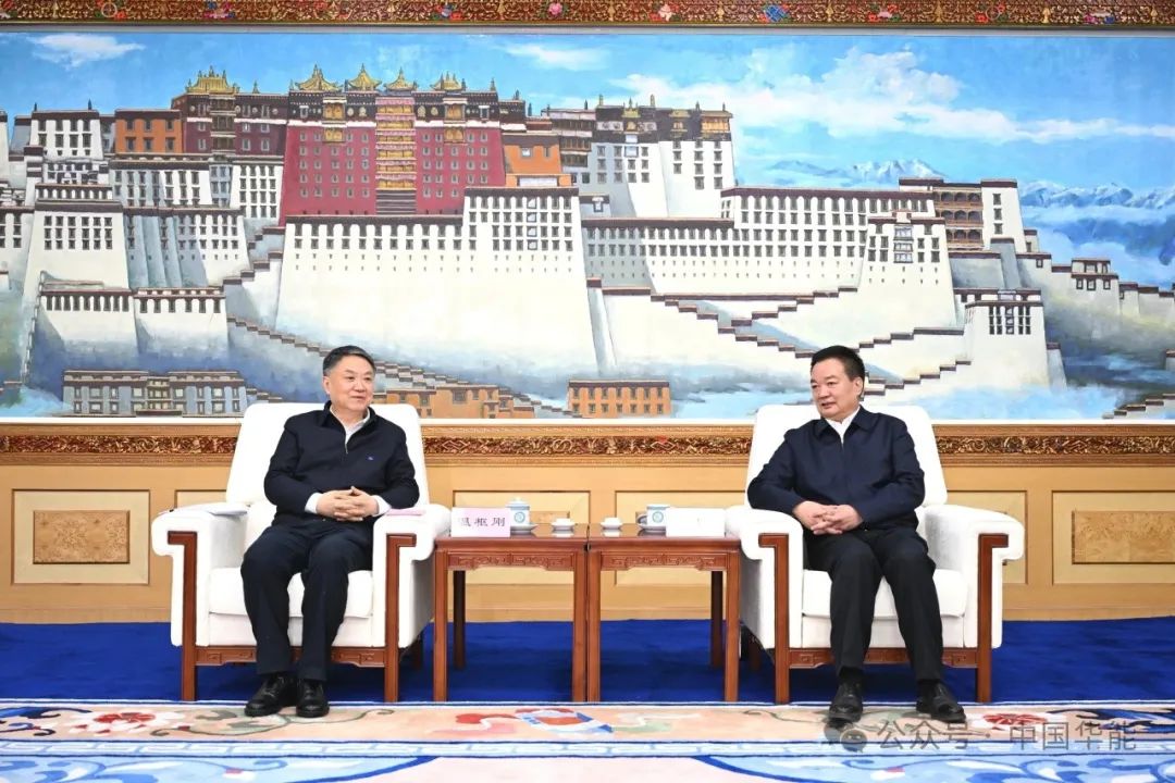 華能集團(tuán)董事長(zhǎng)、黨組書記溫樞剛拜會(huì)西藏自治區(qū)黨委書記王君正
