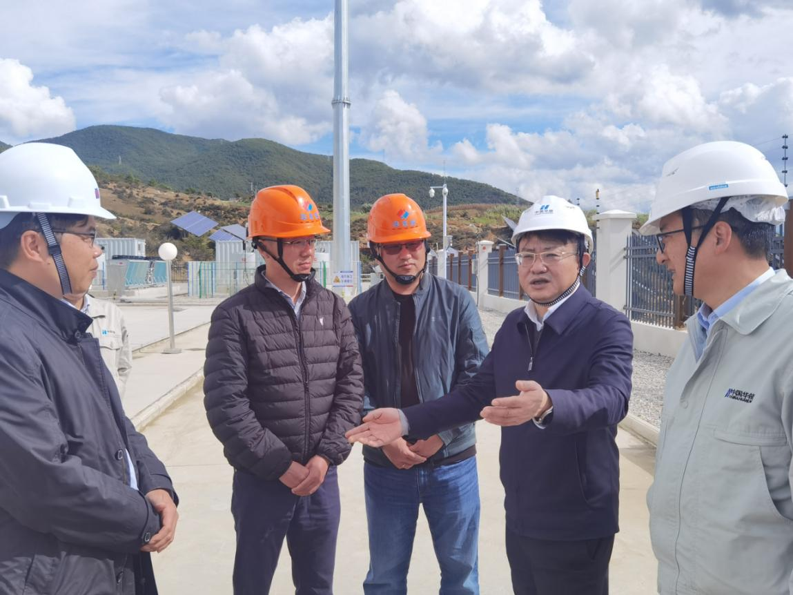 華能瀾滄江公司黨委書記、董事長孫衛(wèi)到小灣電站開展安全督導檢查并調(diào)研
