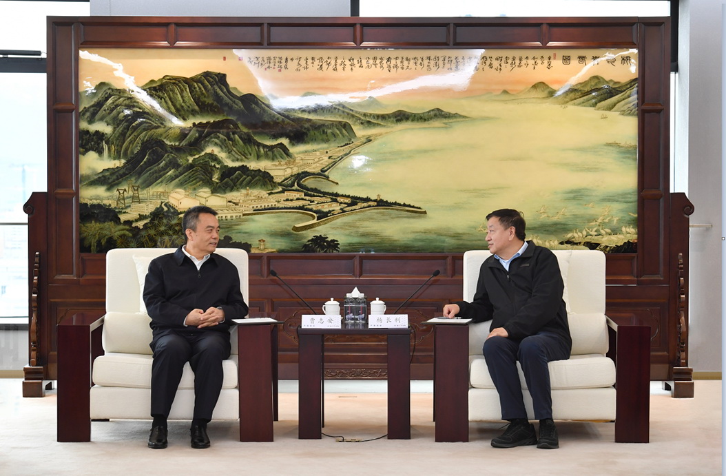 哈電集團(tuán)黨委書記、董事長曹志安會見中國廣核