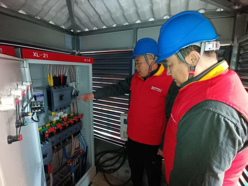 國(guó)網(wǎng)項(xiàng)城市供電公司“把脈” 校園用電，筑牢安全防線