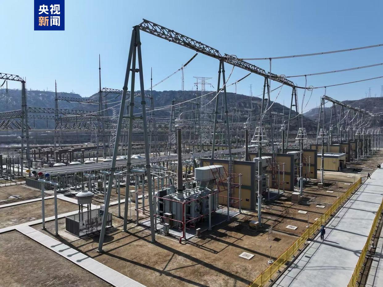 慶陽北750千伏輸變電工程建成投運(yùn)