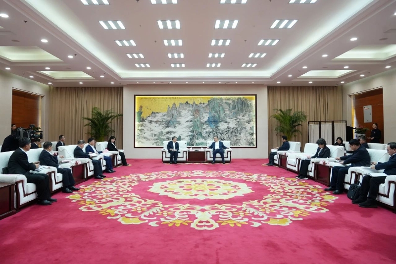 中國(guó)能建黨委書(shū)記、董事長(zhǎng)宋海良拜會(huì)安徽省委