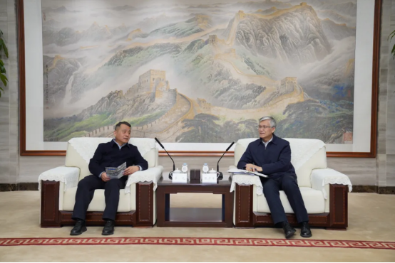張彥軍會(huì)見陜投集團(tuán)黨委書記、董事長李元